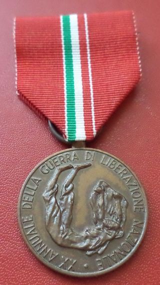 Italy Italian Wwii Garibaldi Partisan Brigade Commemorative Medal Order Badge