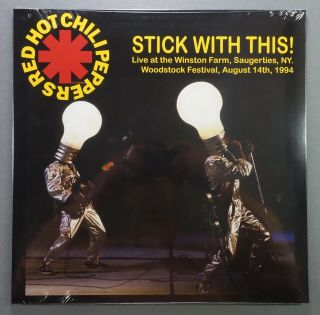 Red Hot Chili Peppers Stick With This Live Woodstock 1994 Import Lp Limited /500