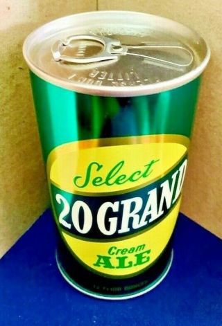 20 Grand Select Pull Tab Beer Can,  Associated,  Evansville,  Indiana Usbc Ii 132 - 8