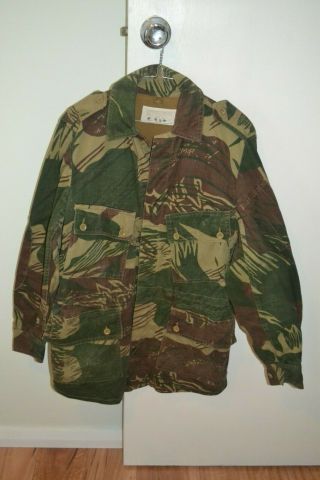 Rhodesian Army Camouflage Jacket 1976 Near