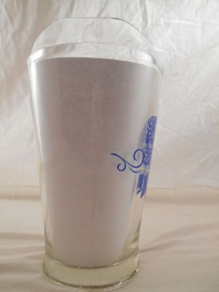Vintage Pabst Blue Ribbon PBR Heavy Glass Beer Pitcher 3