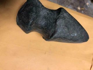 AUTHENTIC INDIAN ARTIFACT 6” GROOVED AXE ARROWHEADS STONE AXE Museum Find 3