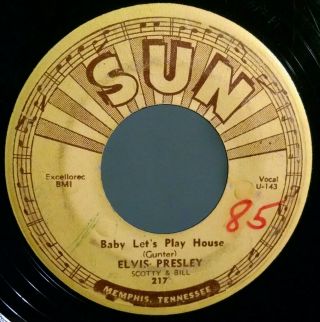 Elvis Presley Sun 217 Baby Let 