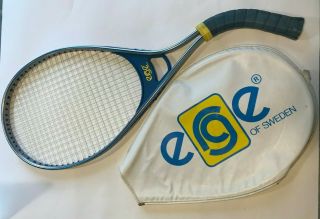 Erge Of Sweden Curved Grip Tennis Racket Vintage Ergonomic Bend Racquet Rare