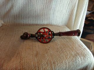 Vintage Millers Falls No.  2 Eggbeater Hand Drill,  Old Carpenter Tool