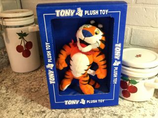 1997 8 " Tony The Tiger Plush Toy By Kellogg Company