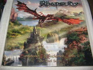 Rhapsody ‎– Symphony Of Enchanted Lands Ii - The Dark Secret 2lp Of Fire