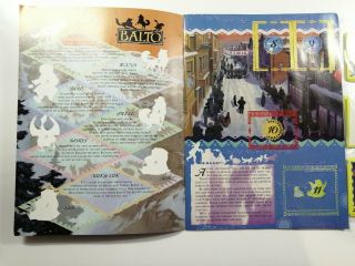 Merlin Balto Sticker Album With Complete Set 3