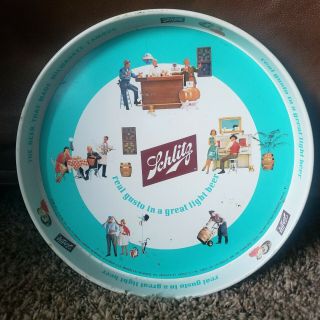 Vintage Schlitz Beer Tray 1962