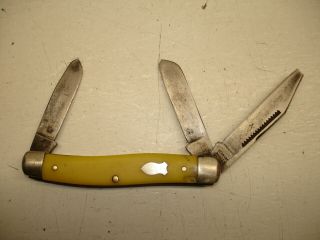 Vintage Schrade Walden 881y Stockman Knife