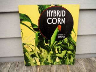 Vintage 1938 John Deere Hybrid Corn Farm Equipment Brochure