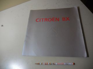 Citroen Bx Japanese Brochure 1989/09 Xbdf Xbdx Xbdxw