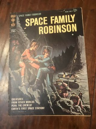 Gold Key Comics Space Family Robinson 1 Gd 2.  0