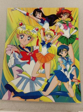Sailor Moon Poster 11x15 Laminated