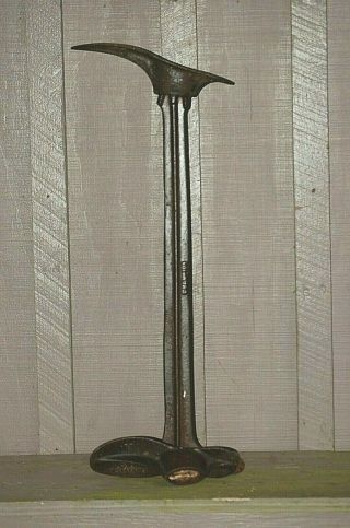 Antique Cast Iron Cobbler Anvil Shoe Repair Stand Shoemakers Tool B Mall M Co Us