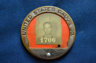 Vintage United States Gauge Co.  Employee Badge