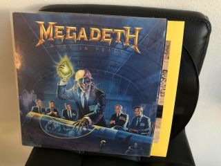 Megadeth - Rust In Peace Vinyl Record