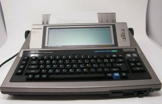 Vintage Panasonic Kx - W1000 Personal Word Processor And