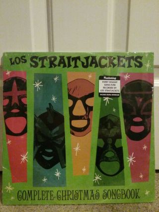 Los Straitjackets Vinyl Album Complete Christmas Songbook With Digital Download
