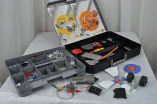 Vintage Erector Set Incomplete With Parts And Motor?