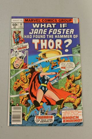 What If 10 1st App Jane Foster As Thor Marvel 1978 Movie Natalie Portman Fine,