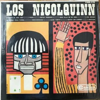 Los Nicolquinn 1967 Rca Camden Cam - 276 12 " Mono Lp Ultra Rare Psych Rock Beatles