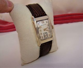 1935 Hamilton 17 Jewels Grade 980 Mechanical Men Wrist Watch U.  S.  A Made Running