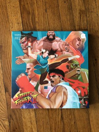Street Fighter Ii The Definitive Soundtrack Brave Wave Vinyl Capcom 4 Lp Box Set