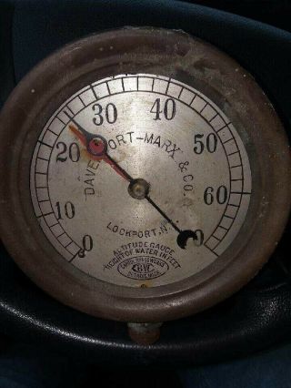 Vintage Altitude Gauge Steampunk/industrial