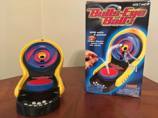 Tiger Games - Bulls Eye Electronic Ball Bounce Game - Skee Ball Desk Toy