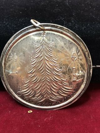 Vintage Estate Sterling Silver Towle Christmas Tree Ornament Christmas Tree