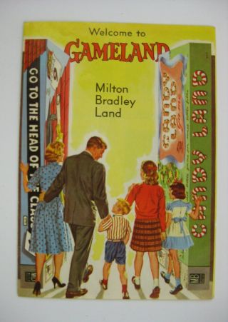 1961 Milton Bradley Game Brochure March 1961 Welcome To Gameland