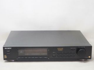 Vintage Sony St - S550es 550es Am/fm Radial Powered Tuner Great