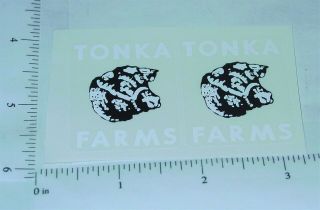 Tonka 1960 Farms Stake Truck Stickers Tk - 056