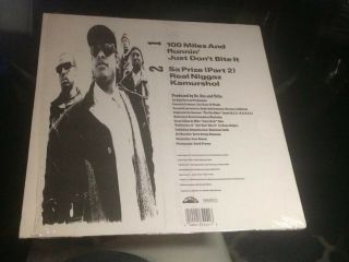 N.  W.  A.  100 Miles And Runnin Hip Hop LP VG Vinyl 1990 OG US Release W/ Shrinkwrap 2