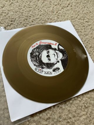 Nofx Sid And Nancy Gold Color Vinyl Band Edition Very Rare 3