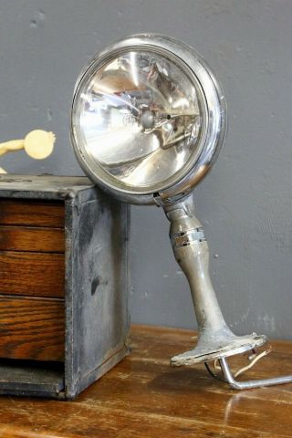 Vintage Ivalite Boat Chris Craft Dash Control Deluxe Spotlight Accessory Lamp