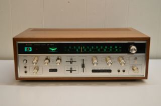 Vintage Large Silver Face Sansui Qr - 4500 Quadraphonic Stereo Am - Fm Receiver