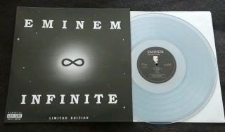 Eminem Infinite Clear Vinyl France Import Reissue Promo Rare D12 Soul Intent
