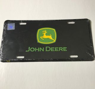 Metal John Deere License Plate 10j - 1239