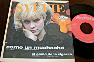 Sylvie Vartan Como Un Muchacho 1968 Mexico 7 " 45 Chanson
