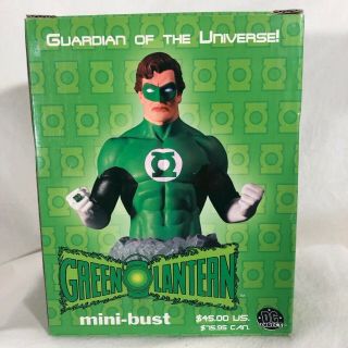 Dc Direct Mini - Bust Statue Green Lantern Guardian Of The Universe Karen Palinko
