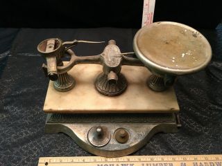 Vintage The Computing Scale Co.  Duel Arm Weight Scale Dayton Ohio Antique Rare 2