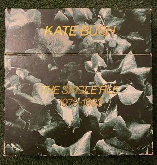 Rare - Kate Bush The Single File 1978 - 1983 7 " Vinyl Complete Box Set