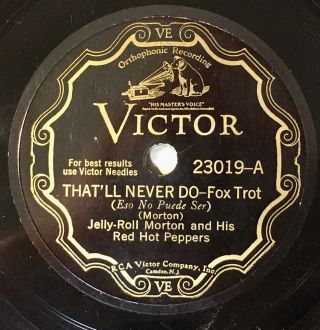 Jelly Roll Morton And His R.  H.  P.  Victor 1930 Recorded Sides Fickle Fay Creep