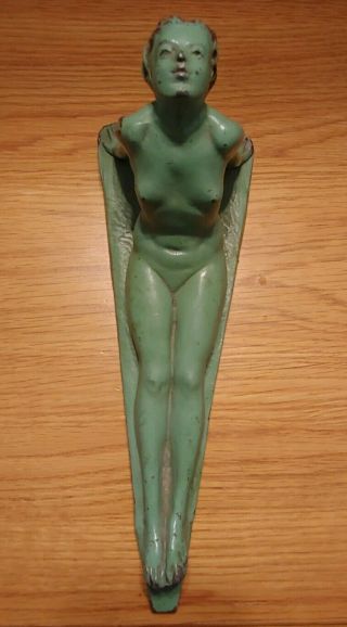 Vintage Art Deco Nude Lady Lamp Base Electrolite Products 1926 Restoration Piece