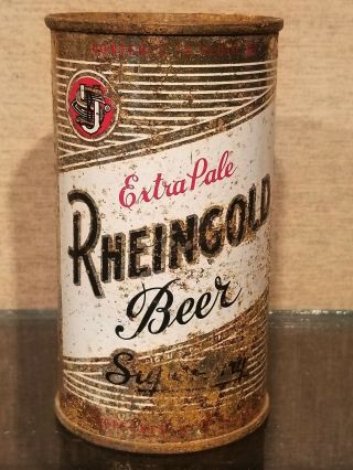 Usbc 123 - 4 1950s Rheingold Flat Top Beer Can United States Brewing Co Chicago