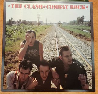 The Clash Combat Rock Joe Strummer Rock And Casbah Vinyl Lp