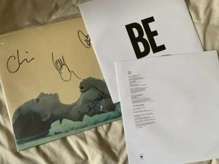 Liam Gallagher Beady Eye Oasis Be 2xlp Vinyl Signed Sleeve,  Poster