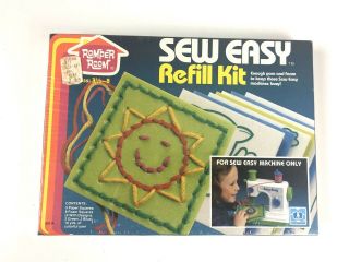 Sew Easy Vtg Machine Toy Refill Kit Nos Romper Room
